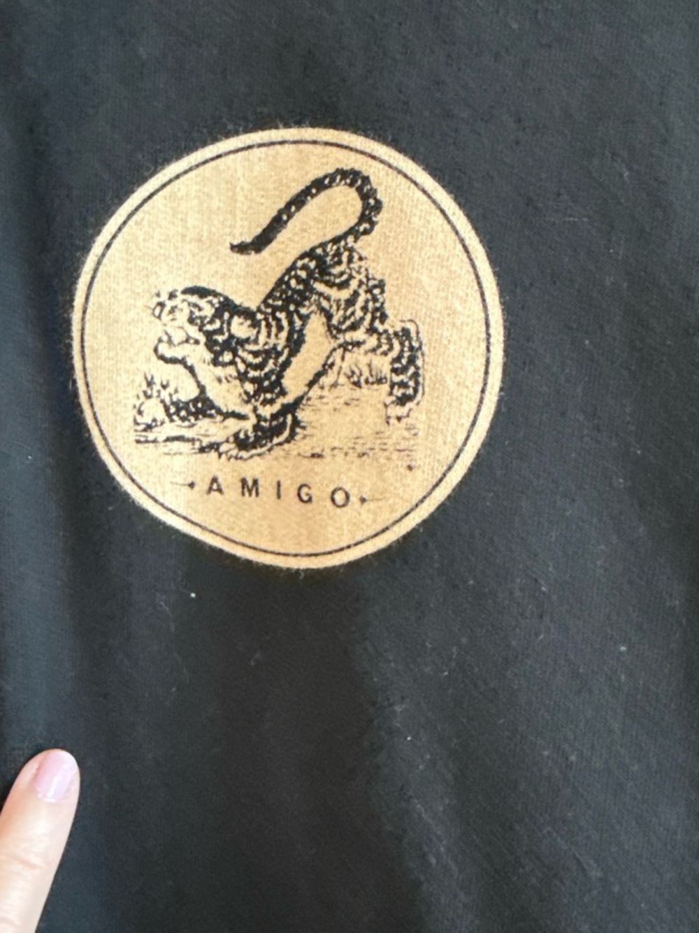 Amigo the Devil zip up hoodie Sz S